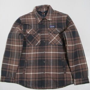 Patagonia Men's Lightweight Insulated Fjord Flannel Shirt OMBN 20386FA24 Size S